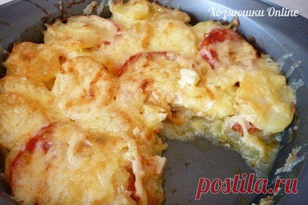 Картошечка на скорую руку из того, что было