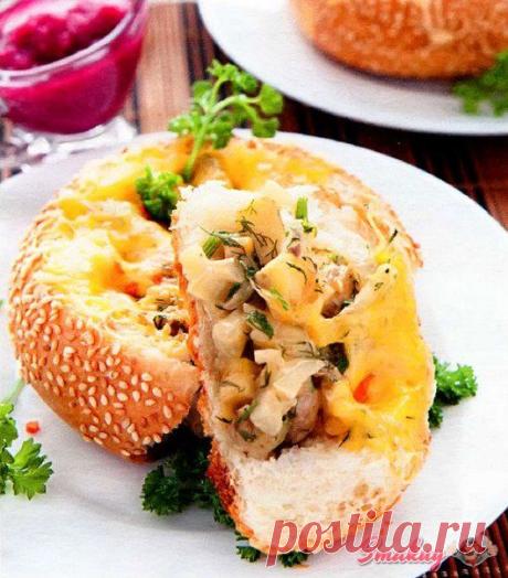 Жюльен в булочках » Смакуй - кулинарные рецепты со всего света!