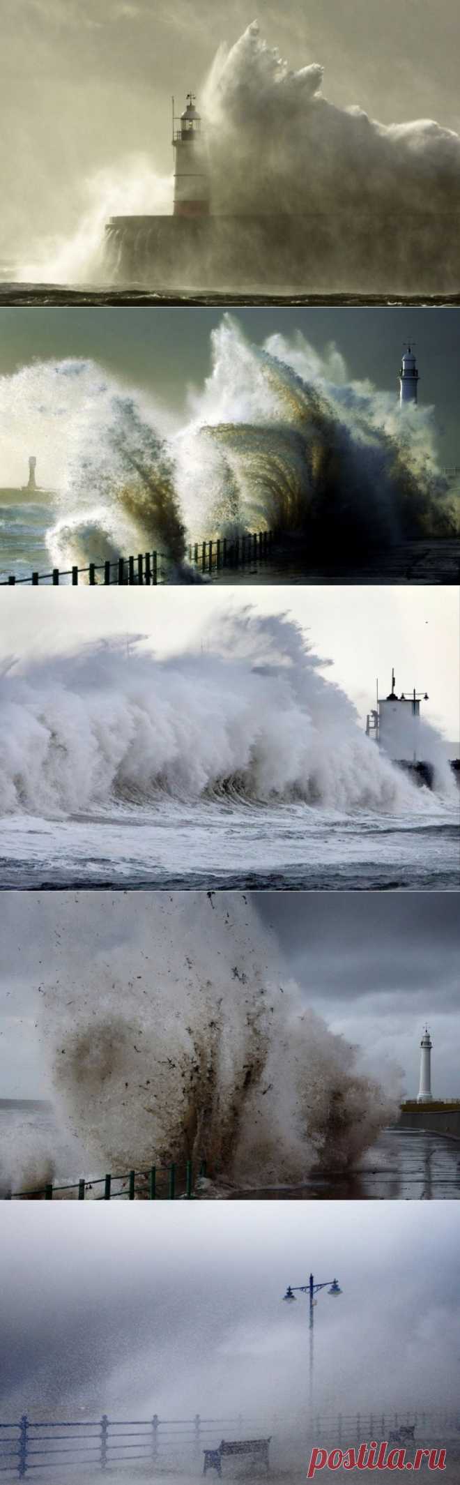 Самые впечатляющие фотографии шторма «Святой Иуда».