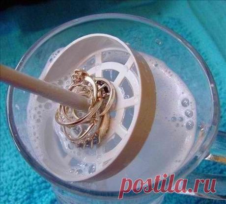 Для того, чтобы ювелирные изделия сверкали как новые