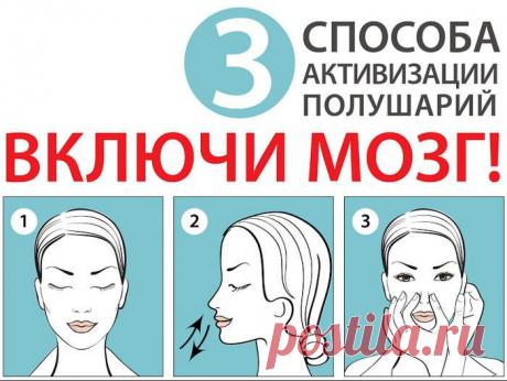 Как быстро &quot;включить&quot; свой мозг: 3 эффективных упражнения
