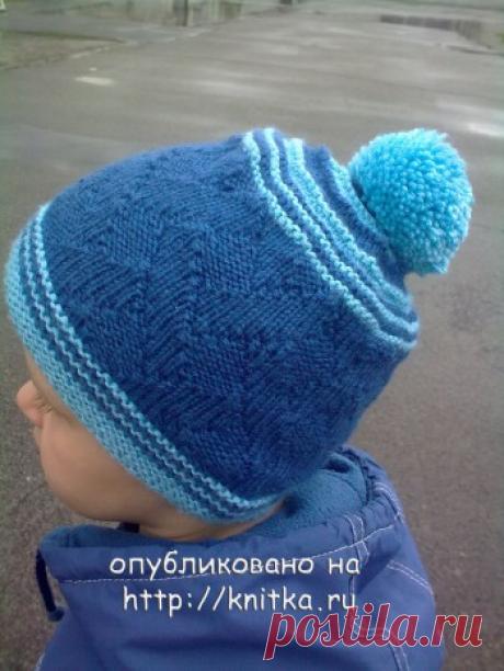 Шапка пирамидка – работа Светланы, Вязание для детей