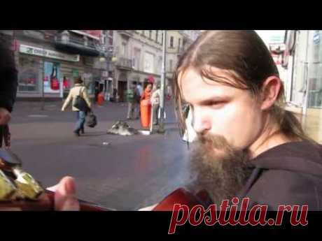Импровизация с душой от уличного гитариста | ВИДЕОСМАК