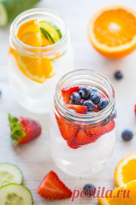 Flavored Water - Averie Cooks