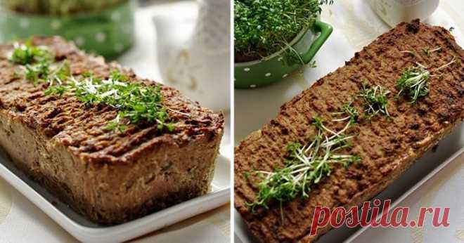 Запеченный паштет-сочный,мягкий,ароматный