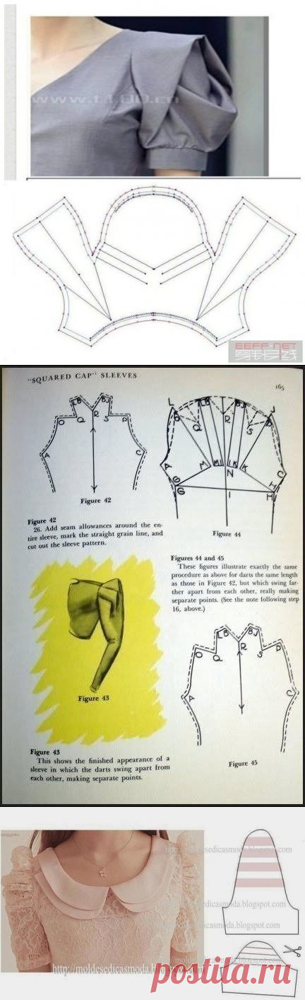 Моделирование необычных рукавов — Сделай сам, идеи для творчества - DIY Ideas