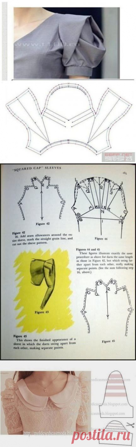 Моделирование необычных рукавов — Сделай сам, идеи для творчества - DIY Ideas