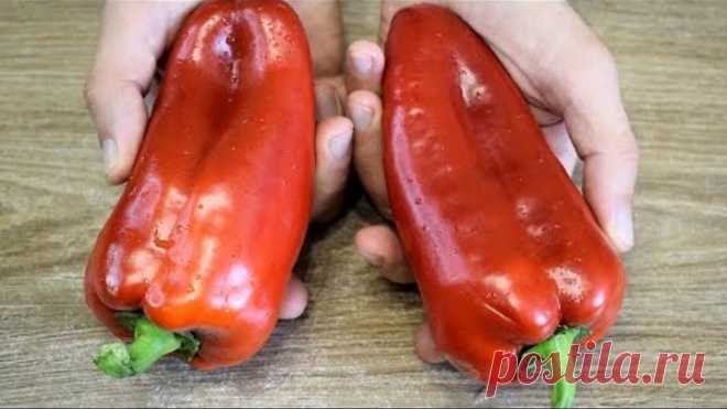 За уши не оттащишь, так ВКУСНО! ЗАКУСКА из перца за 20 минут! Готовится ОЧЕНЬ ПРОСТО!!