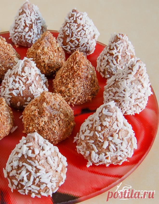 Трюфели (из детской смеси Малютка) - пошаговый рецепт с фото на Готовим дома