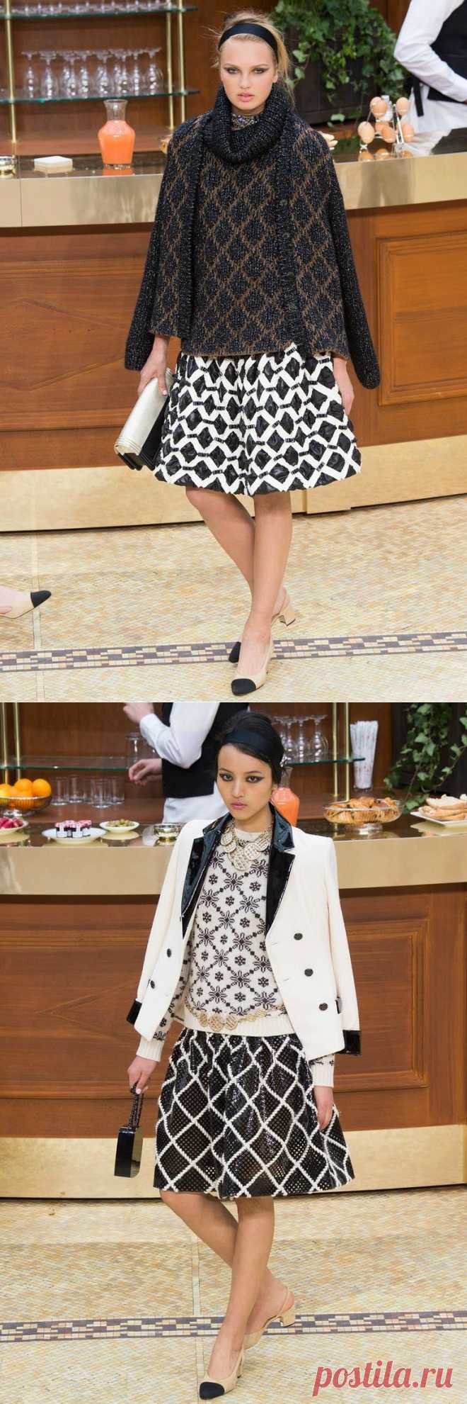 Коллекция CHANEL осень-зима 2015/2016 Париж