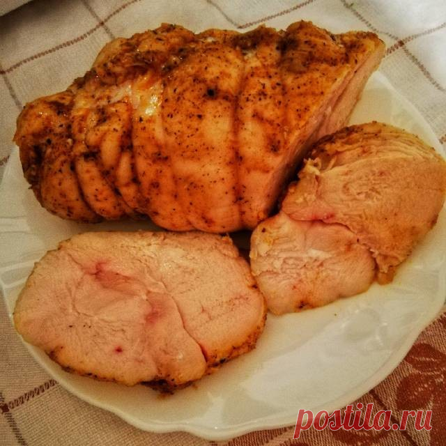 Пастрома куриная. Автор - Анастасия
https://cookpad.com/ru/recipes/6233694-pastroma-kurinaia