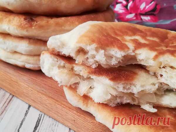 Необыкновенно вкусные лепешки с луком на сковороде | Вкуснейшая кухня | Яндекс Дзен