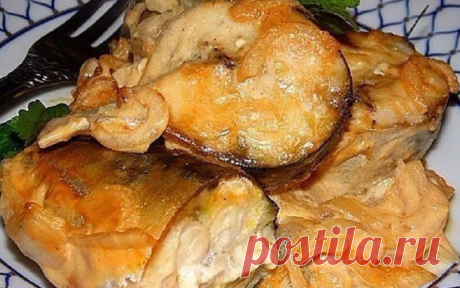 Скумбрия, запеченная в горчичном соусе – Вкусные Рецепты