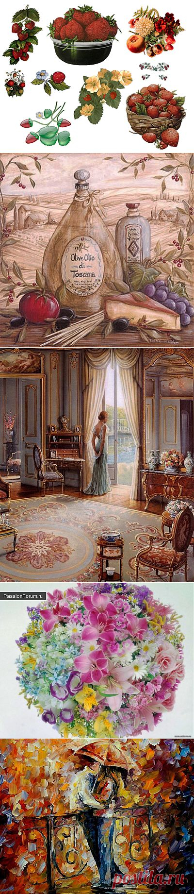 Всякая всячина 2 серия / Картинки для декупажа / PassionForum - мастер-классы по рукоделию