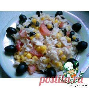 Салат "Десять негритят" - кулинарный рецепт