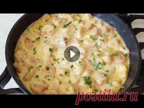 Просто объедение, это очень вкусно — пельмени на сковороде со сметаной и сыром Также смотрите простой рецепт очень вкусного СУПа с пельменями Предлагаю Вам рецепт приготовления самых вкусных пельменей — на сковороде под сметаной ...