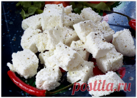 Соль и кефир - домашний СЫР