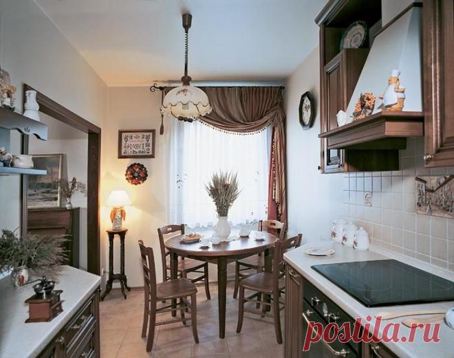 Дизайн штор для кухни