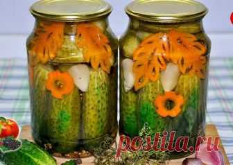 Маринованные огурцы на зиму. Хрустящие!