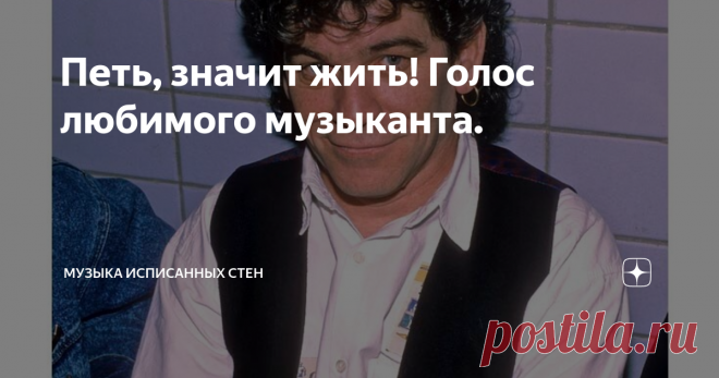 Петь, значит жить! Голос любимого музыканта. Мы уже перебрали множество самых красивых, самых суровых, самых влюблённых. Теперь подоспела самая счастливая.  Даже не знаешь слов из песни, глядя на этого дядьку, понимаешь - счастье есть! И есть люди, которых уважаешь с первого взгляда. Что это харизма или ещё какой волшебный закон, но глядя на Маккаферти убеждаешься в жизненном стремлении не гневать природу, есть жизнь, так проживи её так -