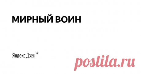 МИРНЫЙ ВОИН | Яндекс Дзен Здесь именно та атмосфера, которая зарядит вас на успех. МИРНЫЙ ВОИН — подпишись и прогрессируй вместе с нами!
