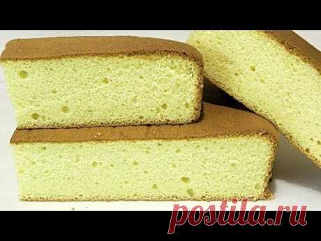 Японский бисквит "КАСТЕЛЛА".Рецепты от Галины/Japanese biscuit castella