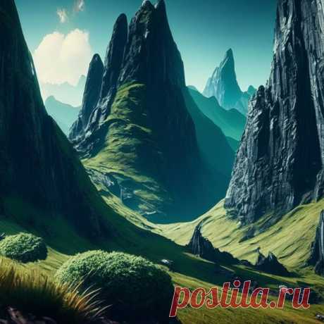 Пейзажи в книгах фэнтези