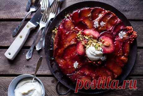 Рецепт для уютного воскресного утра. Готовим вместе вкуснейший сливовый пирог