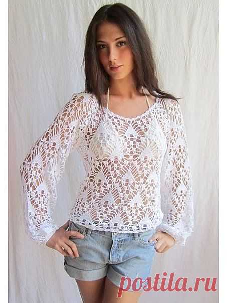 Craft Oasis: Emma Blouse with graph &#9829;