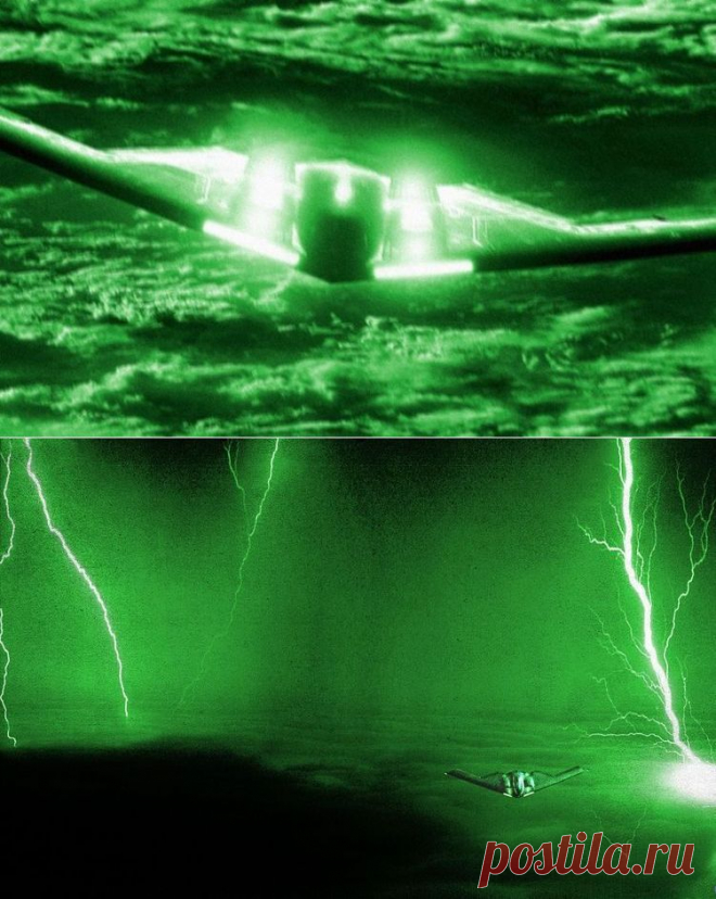Шокирующие исторические фотографии: Официальная модель «B-2 Stealth», впервые поднявшаяся в воздух в 1989 году, была создана чтобы отвлечь внимание от другой, гораздо более совершенной модели, разрабатывавшейся параллельно в глубокой тайне. Эта секретная модель, в числе прочего, использовала систему образования плазмы из встречного воздушного потока, как это делают МГД- генераторы.
