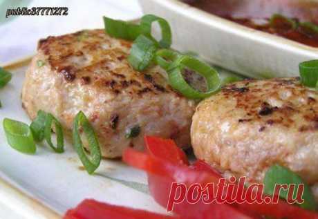 Куриные котлеты с шампиньонами - МирТесен