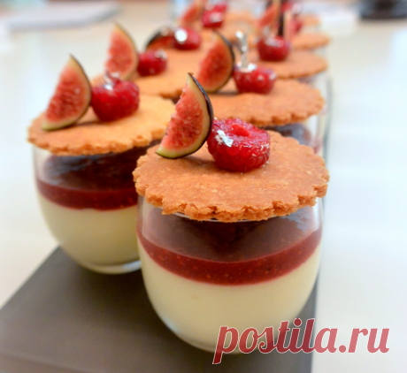 Чизкейк инжир, лимон и малина - PastryArt.ru
