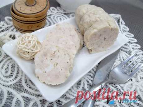 Домашняя куриная колбаса: рецепт с желатином