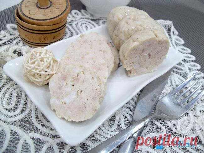 Домашняя куриная колбаса: рецепт с желатином
