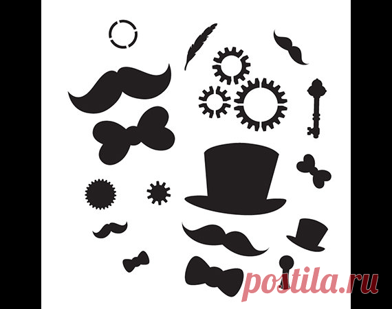 Steampunk Gentlemen - Art Stencil - Select Size - STCL1125 - By StudioR12 Steampunk Gentlemen - Art Stencil - Select Size - STCL1125 - By StudioR12  Expressing your creativity has never been easier than with Art Stencils from StudioR12! Add a few accents and embellishments - or complete an entire project using nothing but stencils and your imagination. With