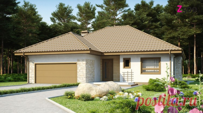 Проекты одноэтажных домов – лучшие цены на готовые проекты одноэтажных домов в России | DOM4M