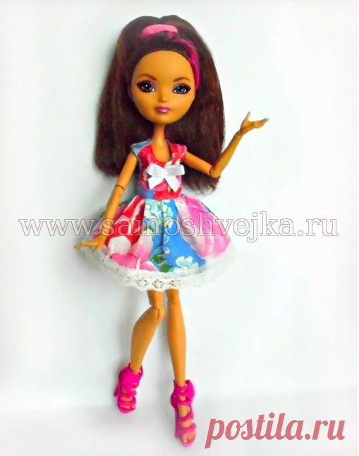 Платье с двойным лифом для куклы EAH своими руками | Самошвейка - сайт для любителей шитья и рукоделия