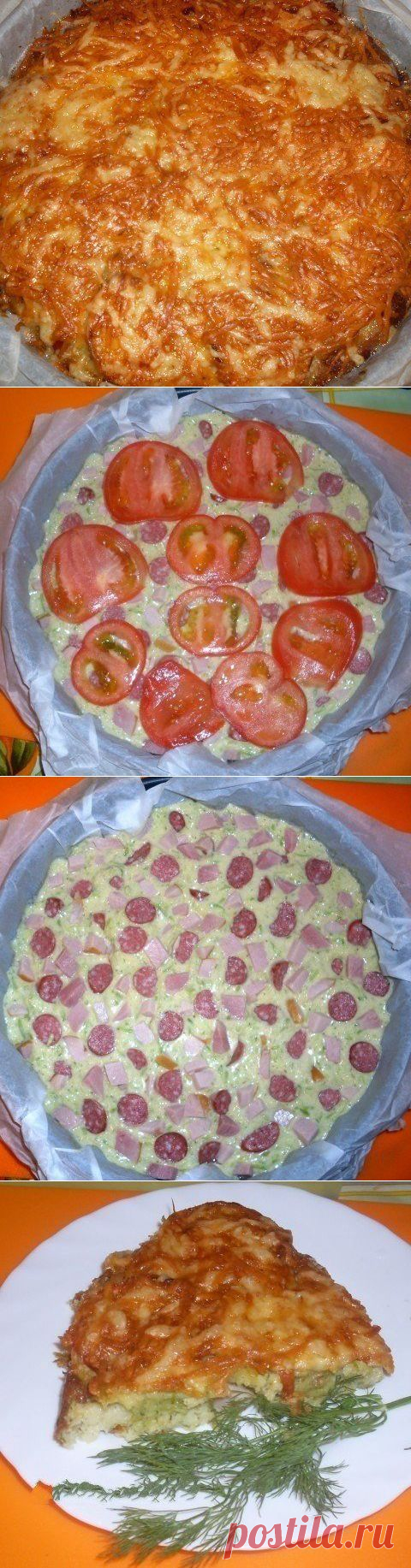 Кабачковый пирог - запеканка | Готовим вместе