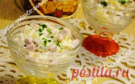 Салат с белой фасолью и свининой рецепт | Готовьте с нами
