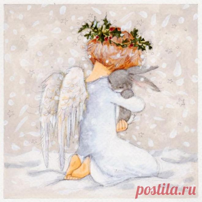 Рождественские мотивы художника-иллюстратора Аннабел Спенсли