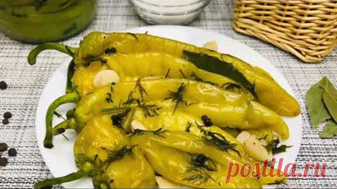 Любимое лакомство мужа. Квашеный ОСТРЫЙ ПЕРЕЦ на зиму. ЦИЦАК.