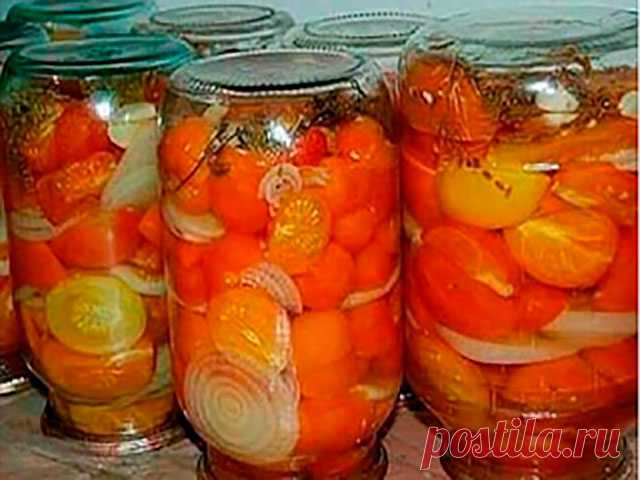 ПОМИДОРЫ МАРИНОВАННЫЕ