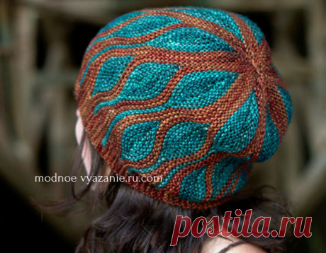 Головные уборы,шарфы и митенки в технике свинг (swing-knitting) - Klubok.ru.com