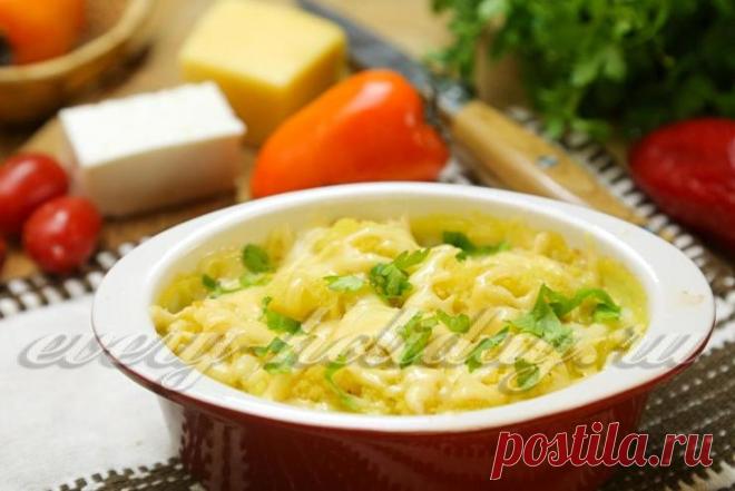 Гратен из цветной капусты - рецепт: просто, вкусно и недорого