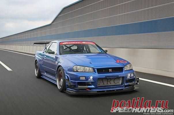 Nissan Skyline GT-R R34 / Только машины