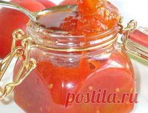 РЕЦЕПТЫ Томатный джем — шикарный соус к мясу и птице на kakyagotovlu.ru