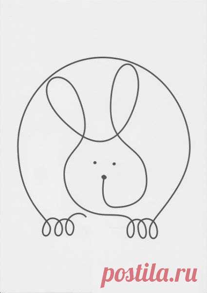 10 рисунков, которые можно создать без отрыва руки от бумаги