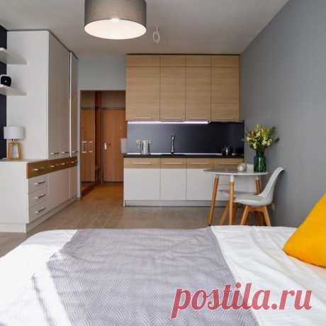 Купила себе однушку-студию 28 м2, чтобы съехать от родителей, сделала недорогой ремонт – Фото результата