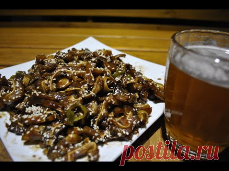 СВИНЫЕ УШИ PIG EARS, в казане на костре! - YouTube