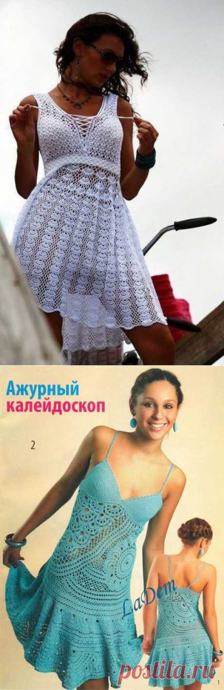 Летнее платье крючком